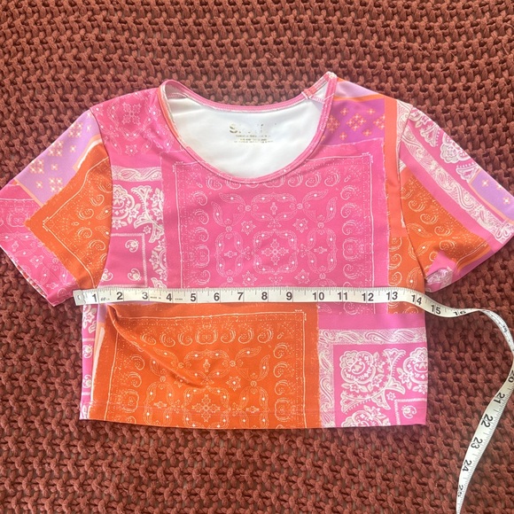 Skatie Montana Crop swim top - Picture 4 of 4